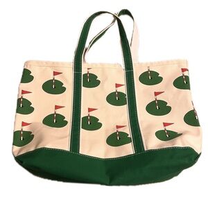 Crab and Cleek “Go for the Green” Large Tote